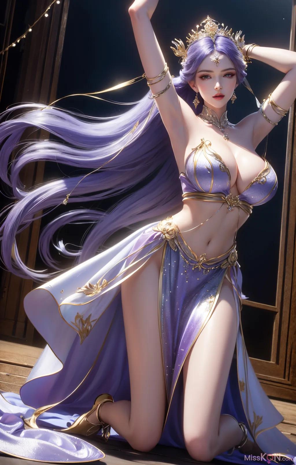 AI Generated] Bai Lian Cheng Shen - Tian Qiong [Mo Ji] (170 photos)