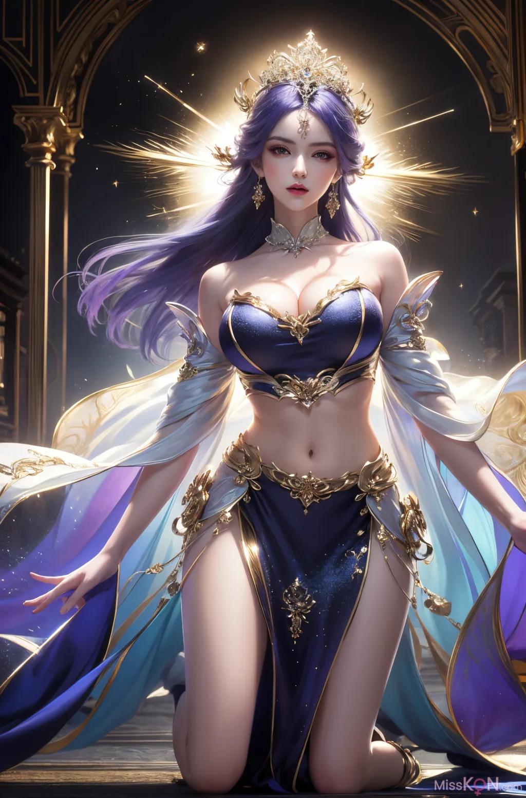 AI Generated] Bai Lian Cheng Shen - Tian Qiong [Mo Ji] (170 photos)