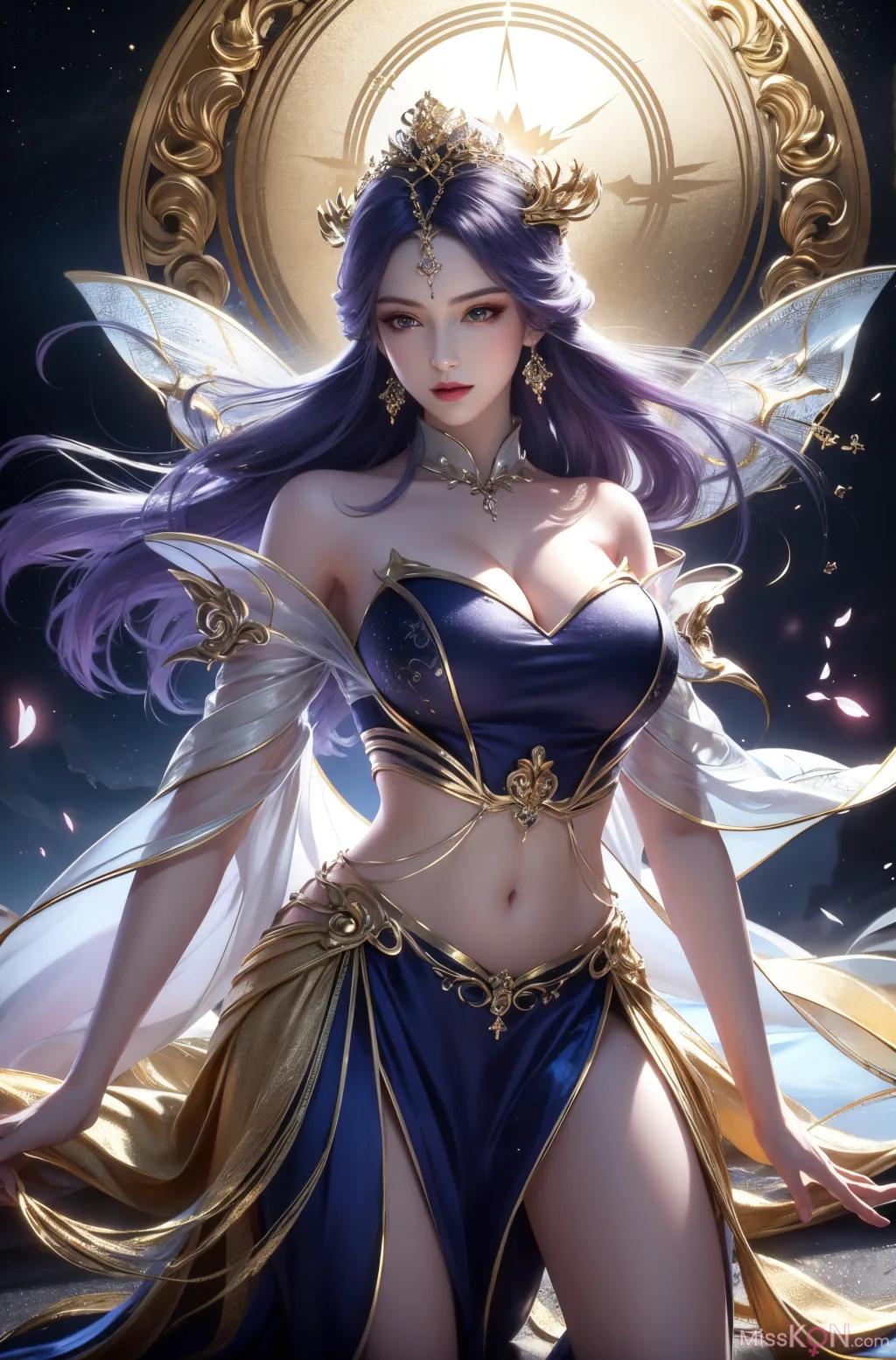 AI Generated] Bai Lian Cheng Shen - Tian Qiong [Mo Ji] (170 photos)