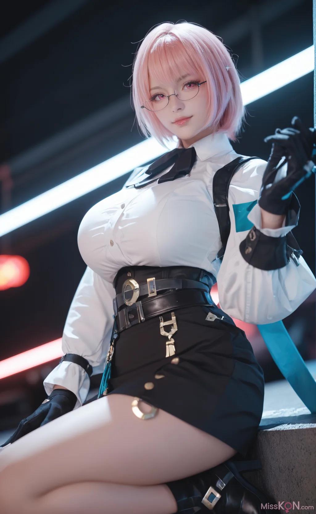 [AI Generated]絕區零-月城柳COS【墨蹟】（306 photos）