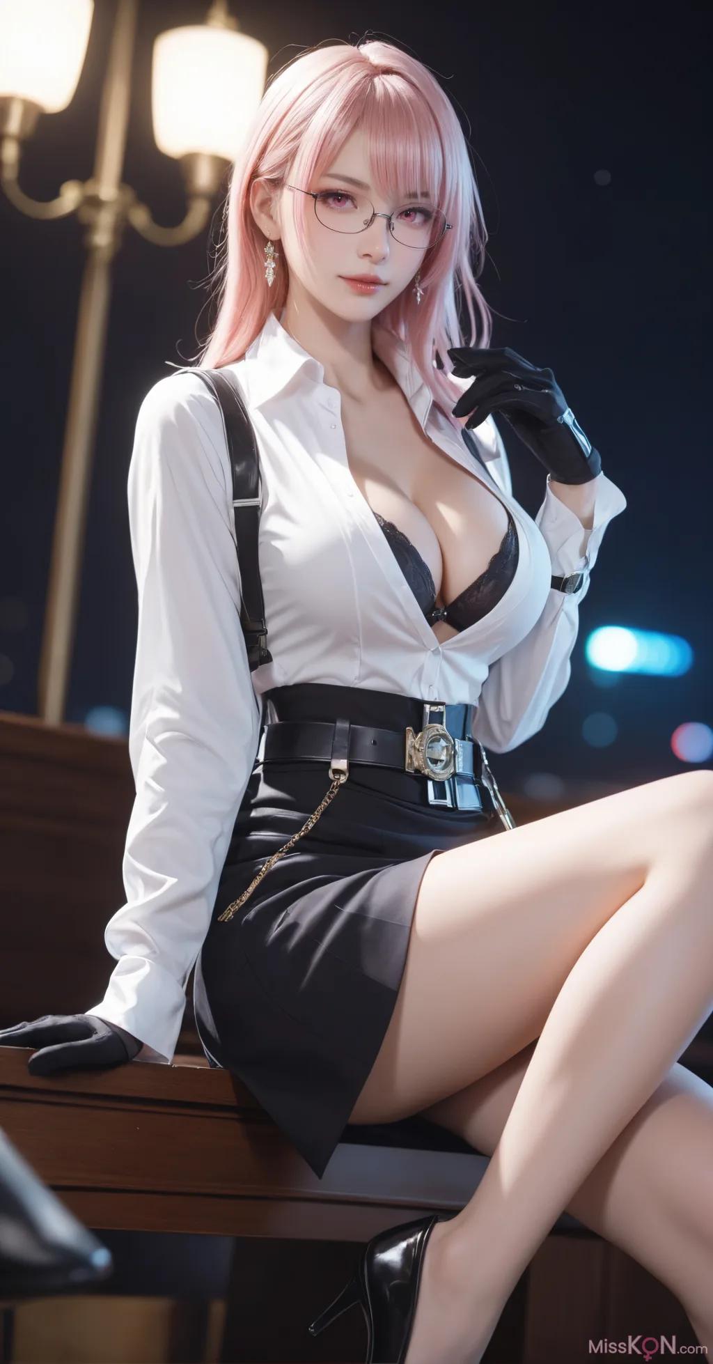 [AI Generated]絕區零-月城柳COS【墨蹟】（306 photos）