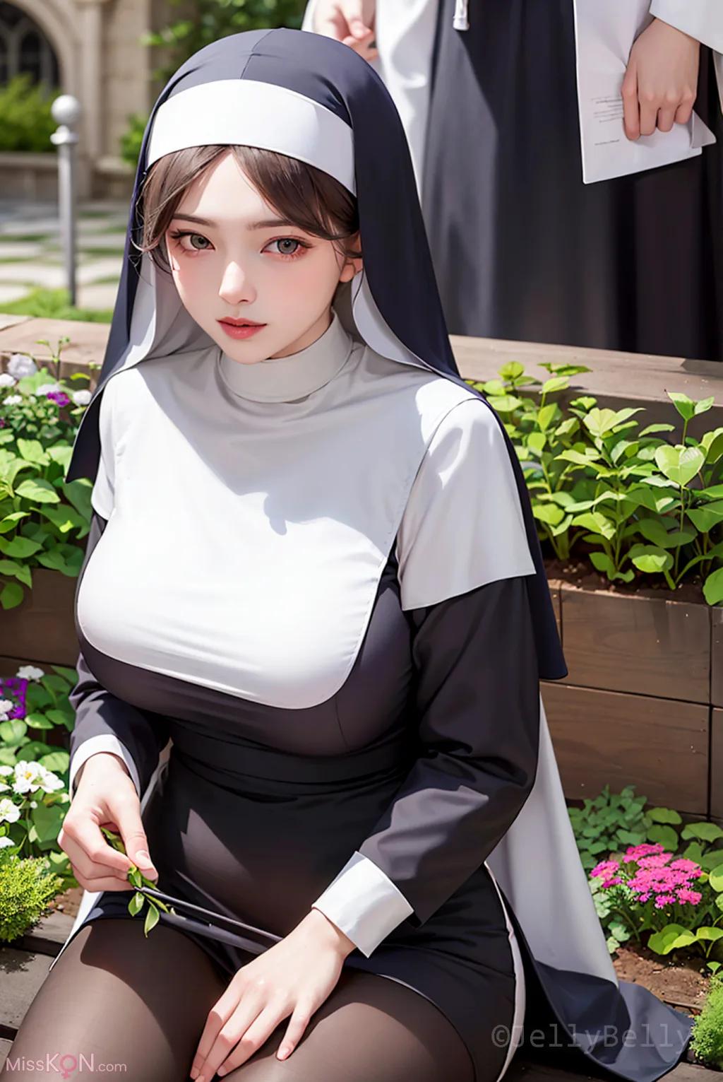 AI Generated] JellyBelly: Nun (164 photos)