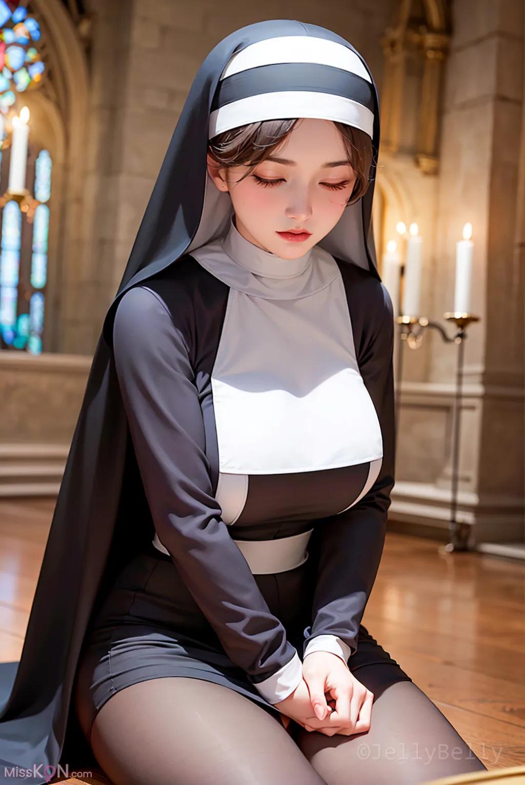 AI Generated] JellyBelly: Nun (164 photos)