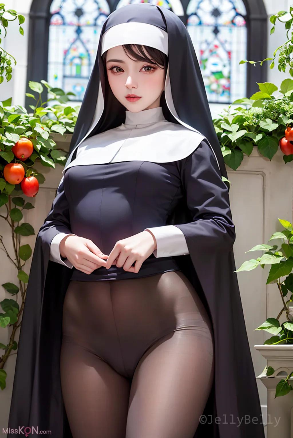 AI Generated] JellyBelly: Nun (164 photos)