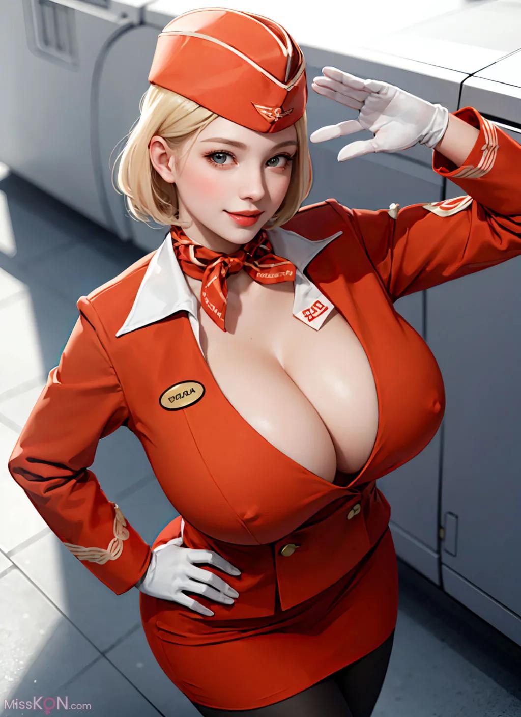 AI 生成] 美麗 – Stewardess_extra (86 張照片)