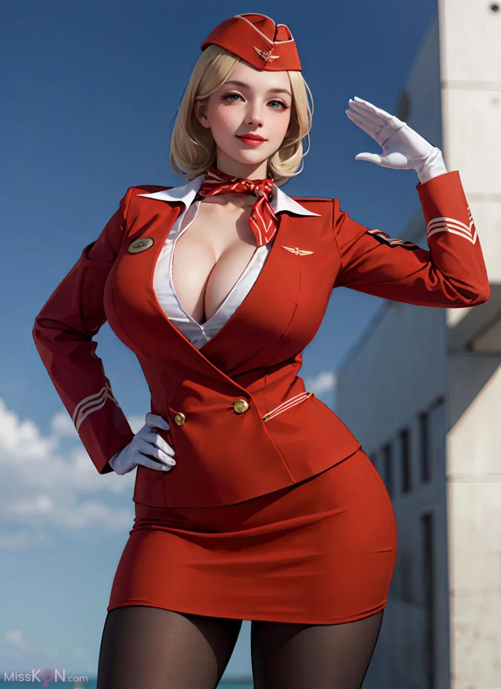 AI 生成] 美麗 – Stewardess_extra (86 張照片)