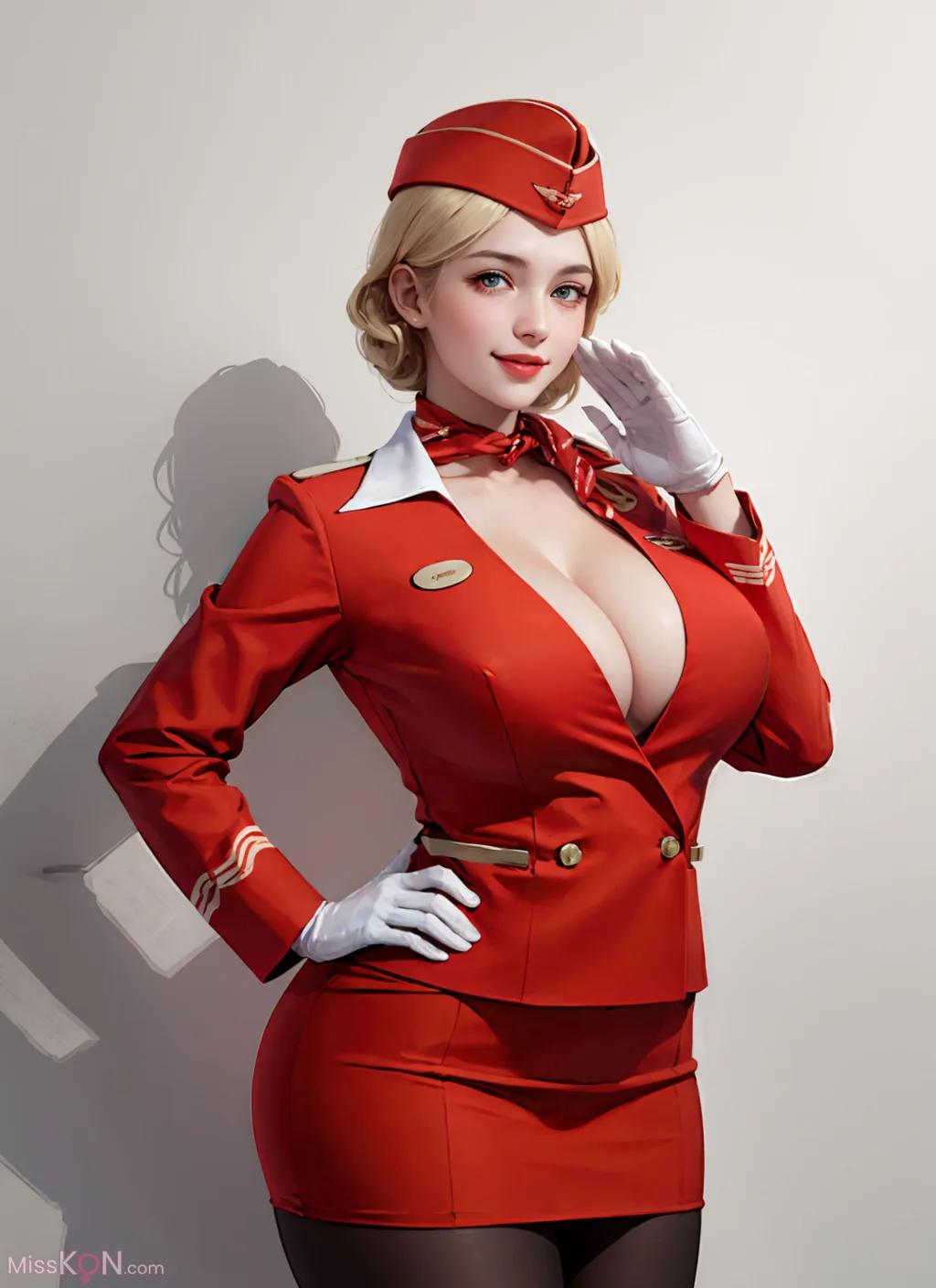 AI 生成] 美麗 – Stewardess_extra (86 張照片)