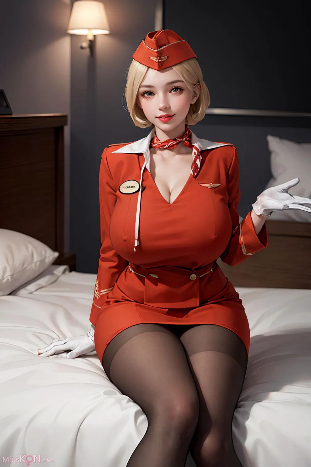 Được tạo bởi AI] Đẹp – Stewardess_extra (86 ảnh)