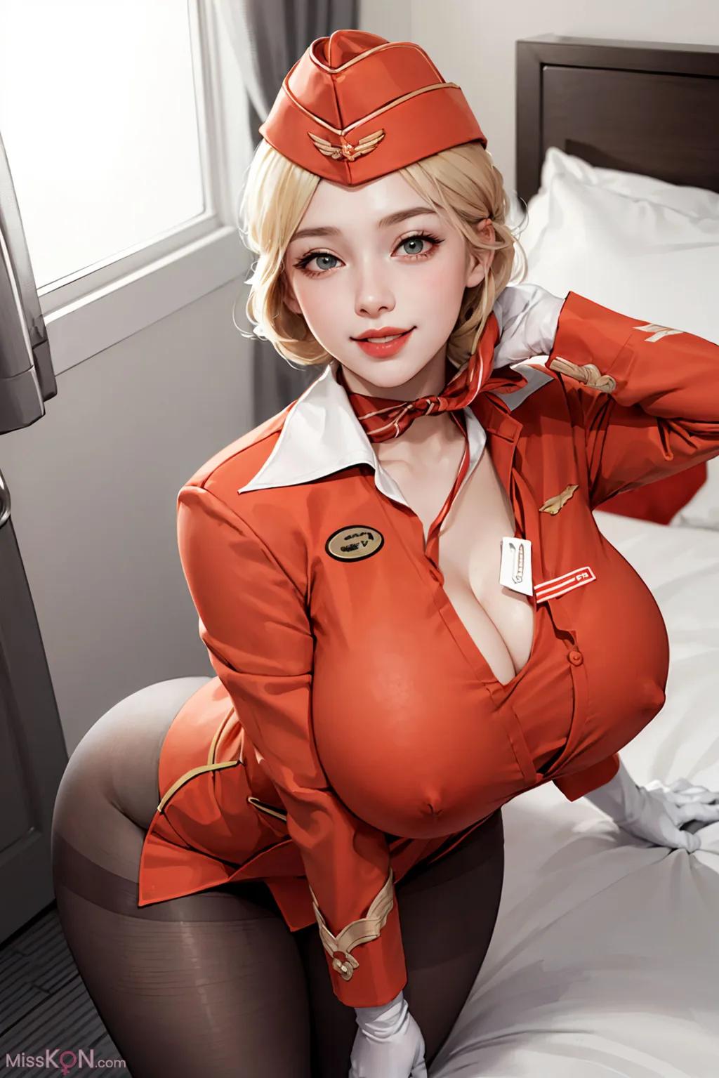 Được tạo bởi AI] Đẹp – Stewardess_extra (86 ảnh)