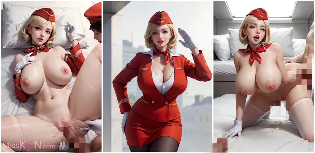 AI 生成] 美麗 – Stewardess_extra (86 張照片)