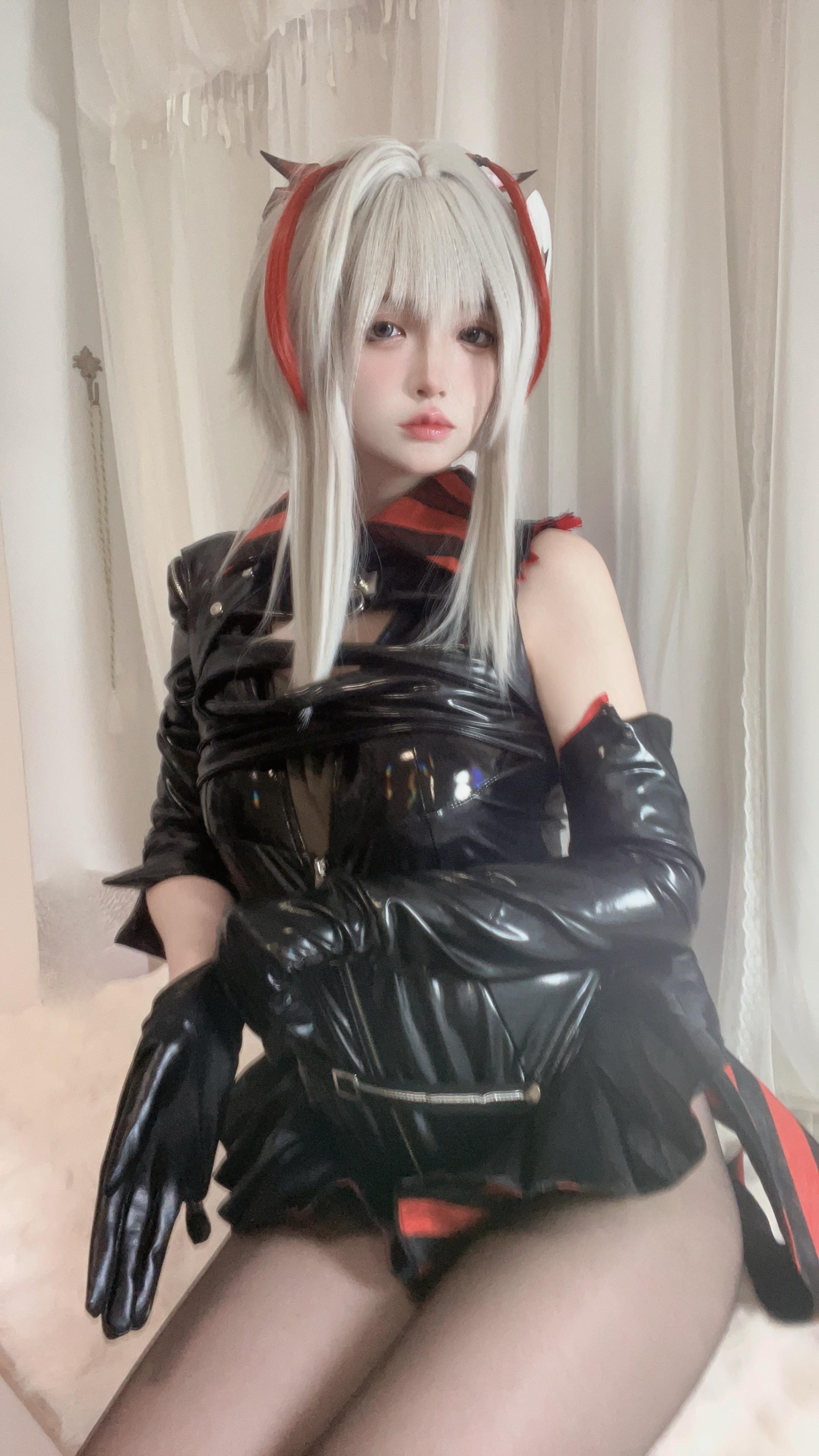 Fengmao SS 2024年1月 Fantia 黒ストッキング 79P