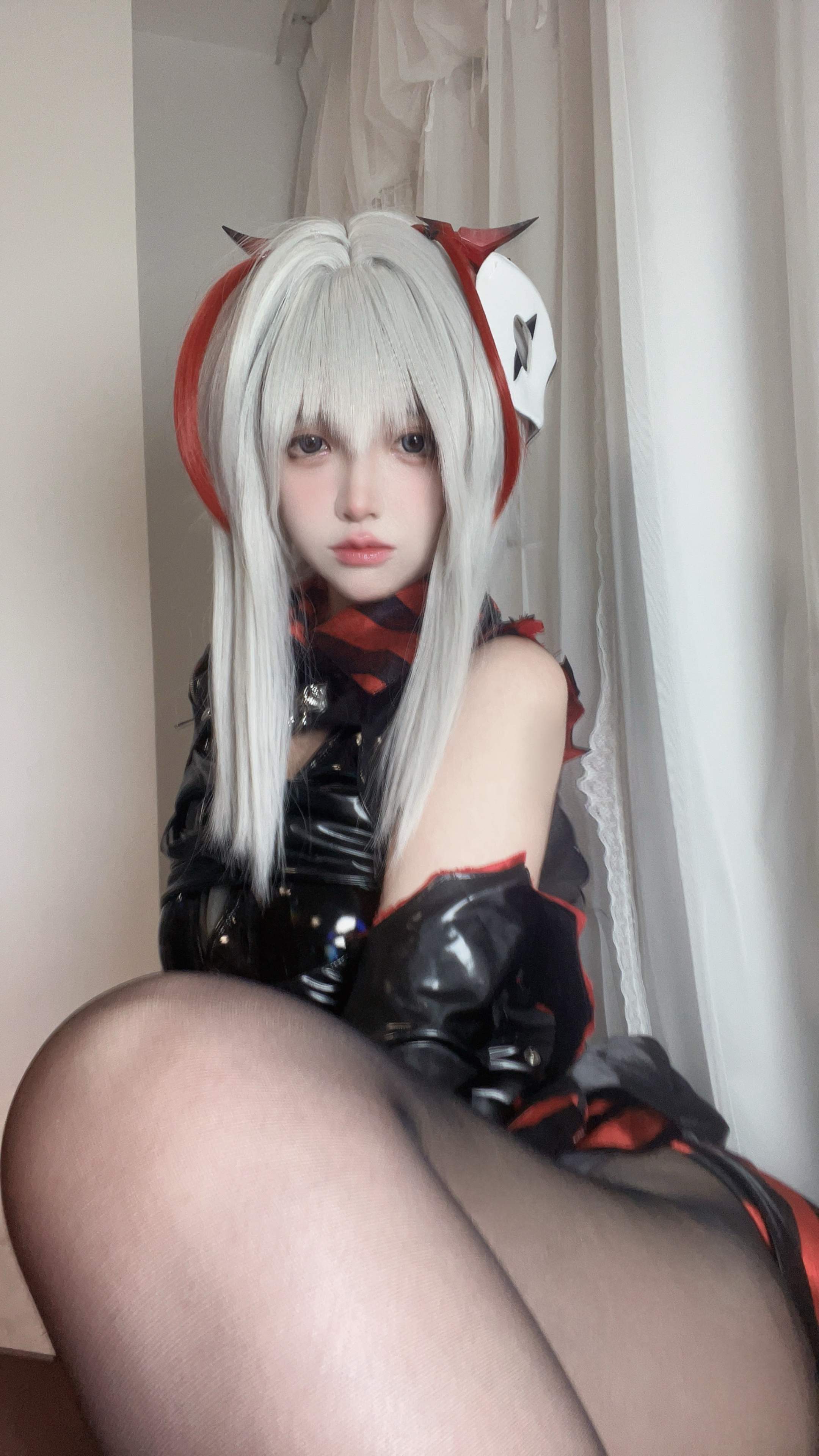 Fengmao SS 2024年1月 Fantia 黒ストッキング 79P