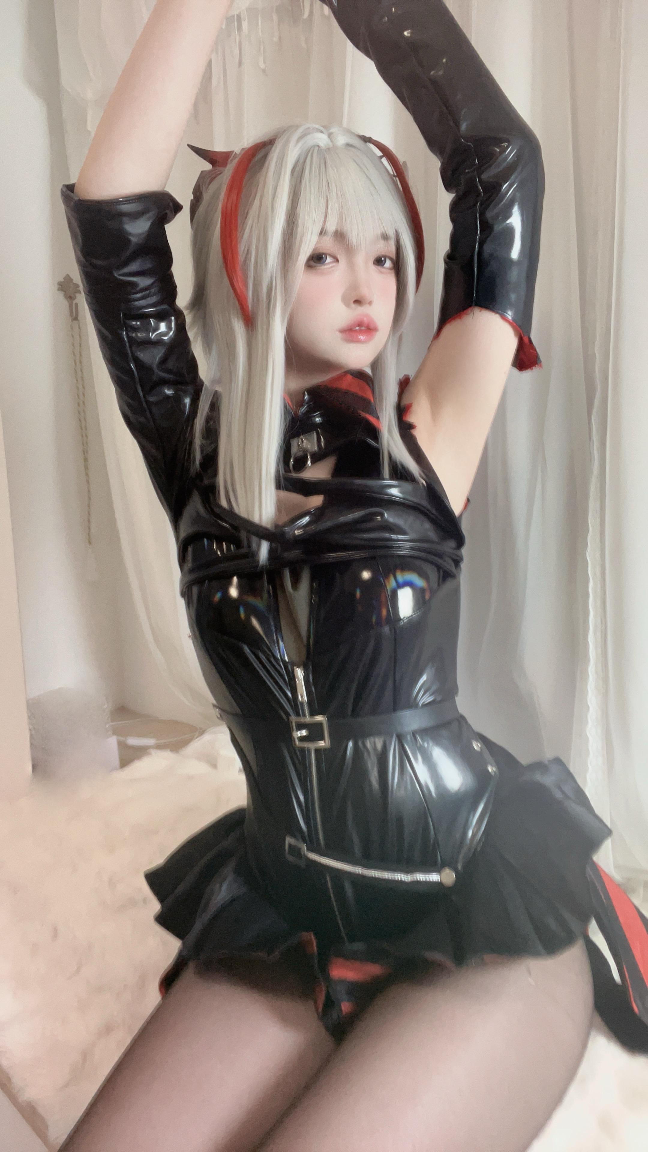 Fengmao SS 2024年1月 Fantia 黒ストッキング 79P