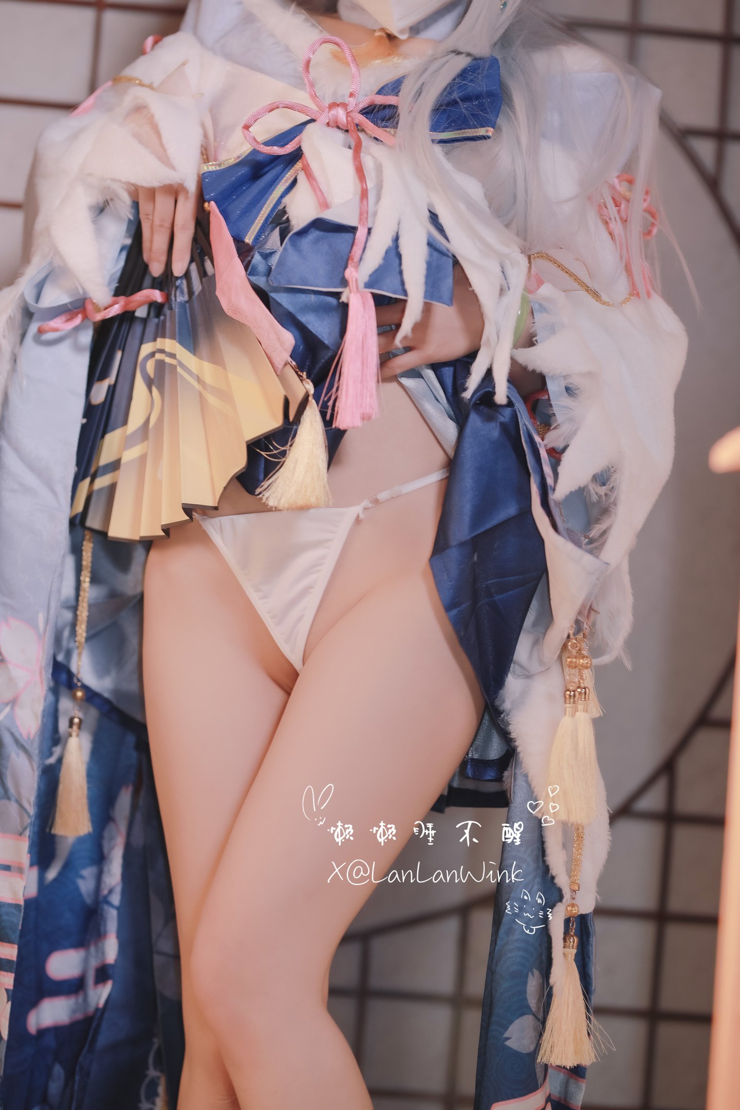 福利姬 懶懶睡不醒 LanLanWink - 神里綾華