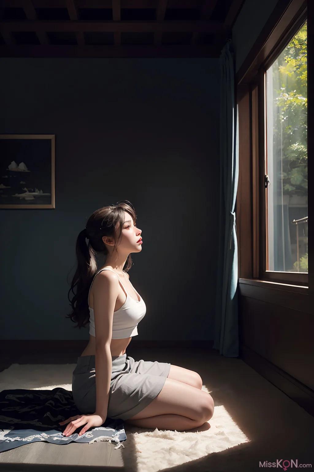 [AI Generated] Beautiful – Alone Girl_extra (97 photos)