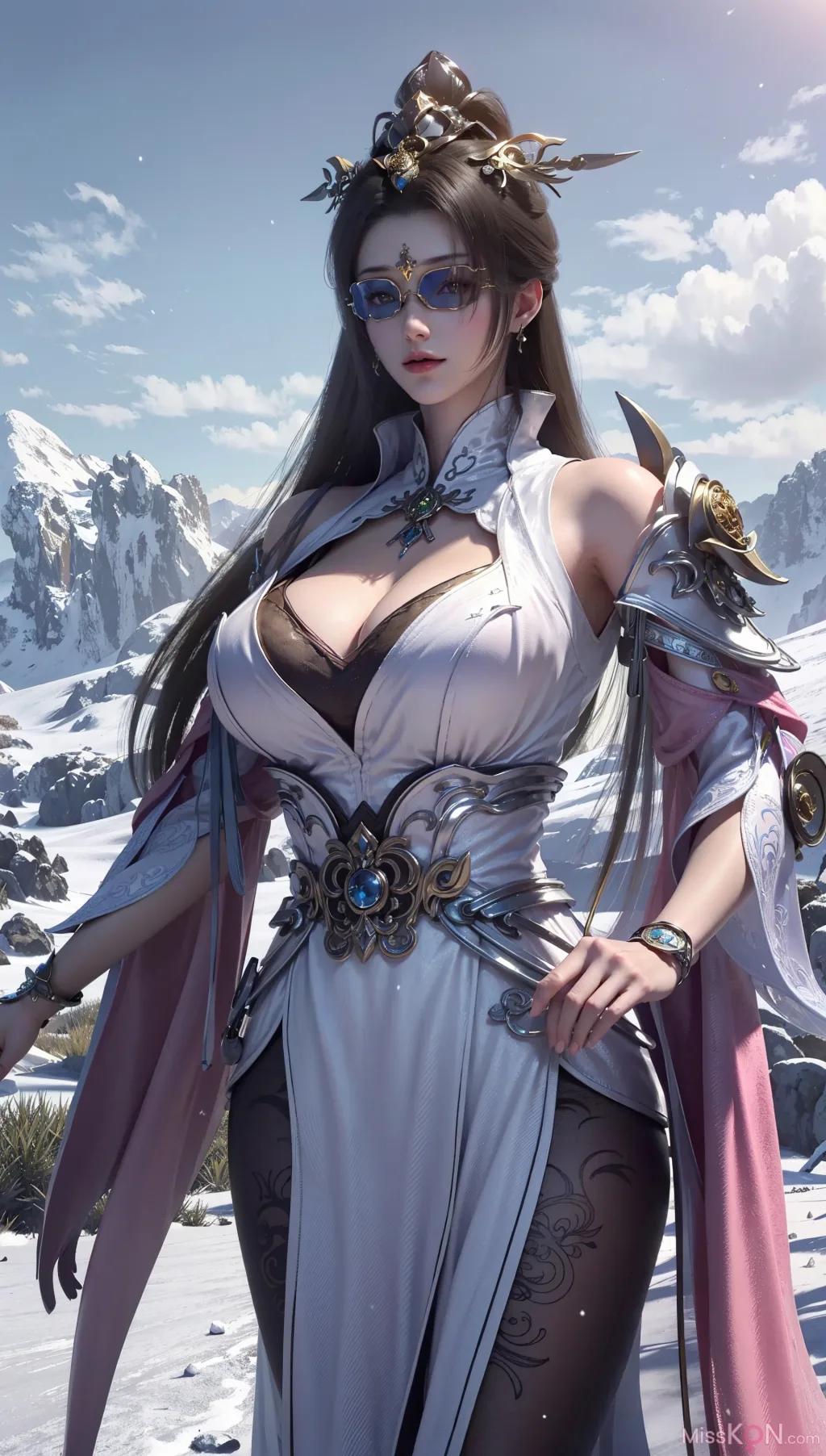 AI 生成] 女将+女将ウェブゲーム版【墨跡】 (178枚の写真)