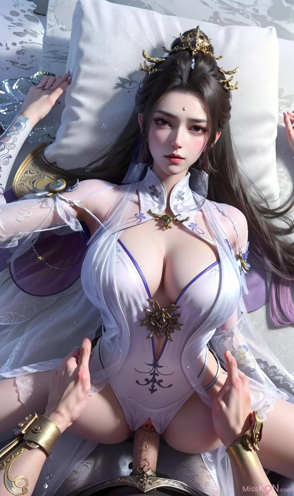 AI 生成] 女将+女将ウェブゲーム版【墨跡】 (178枚の写真)