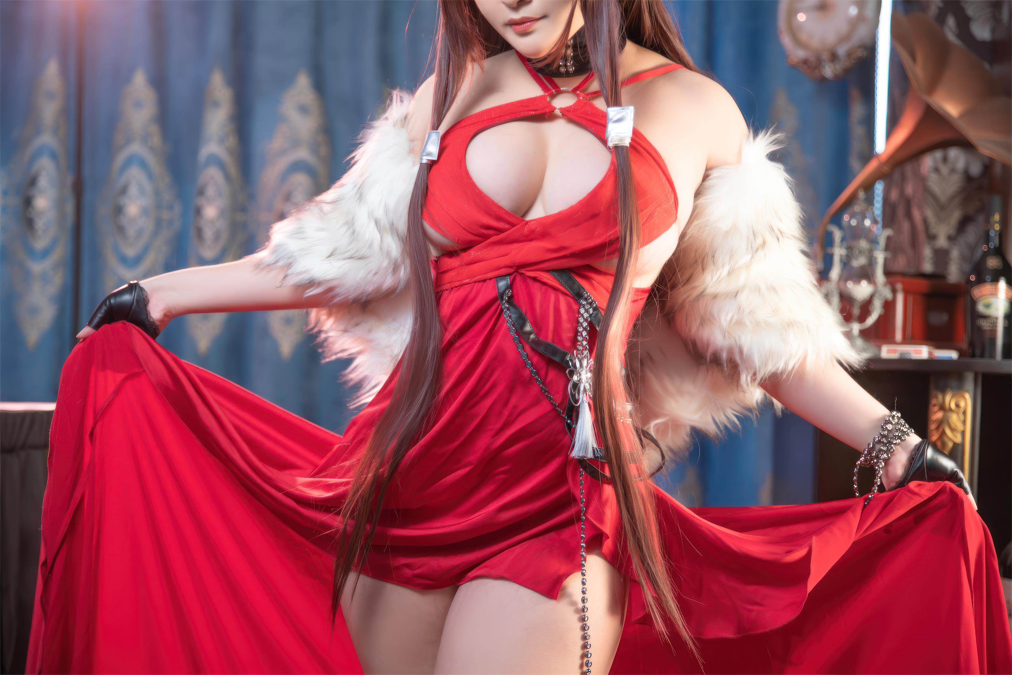 Lạc Ly  belle SAMA - Azur Lane Akagi Lễ phục 53P