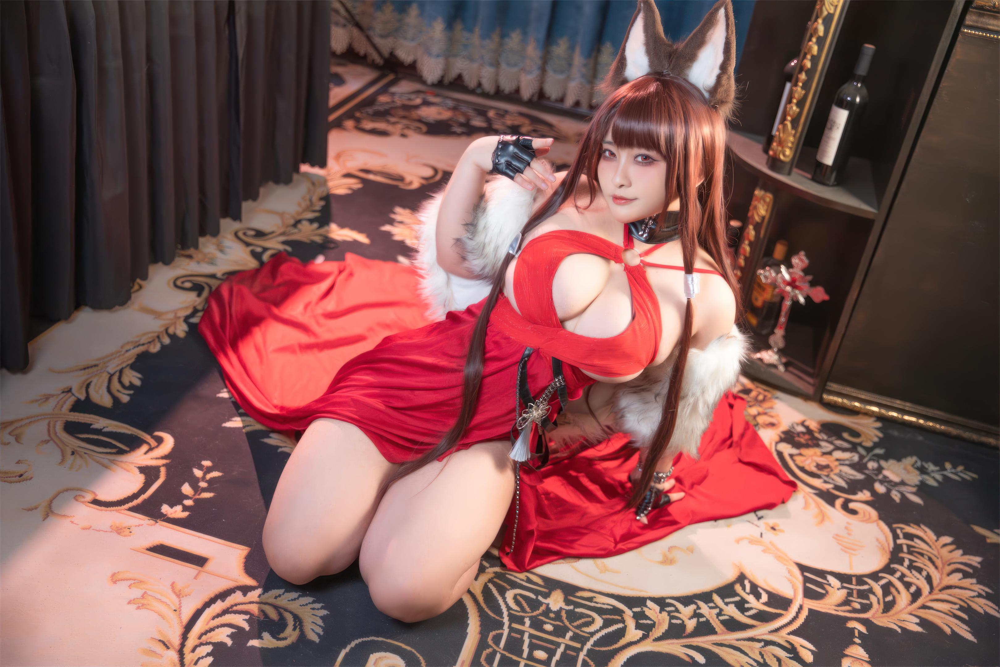 Lạc Ly  belle SAMA - Azur Lane Akagi Lễ phục 53P