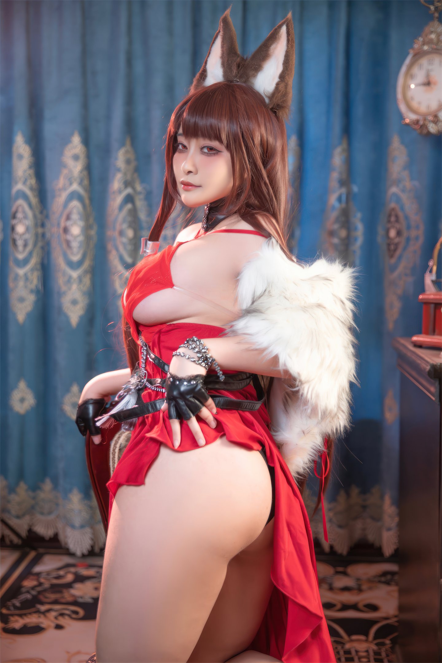 Lạc Ly  belle SAMA - Azur Lane Akagi Lễ phục 53P
