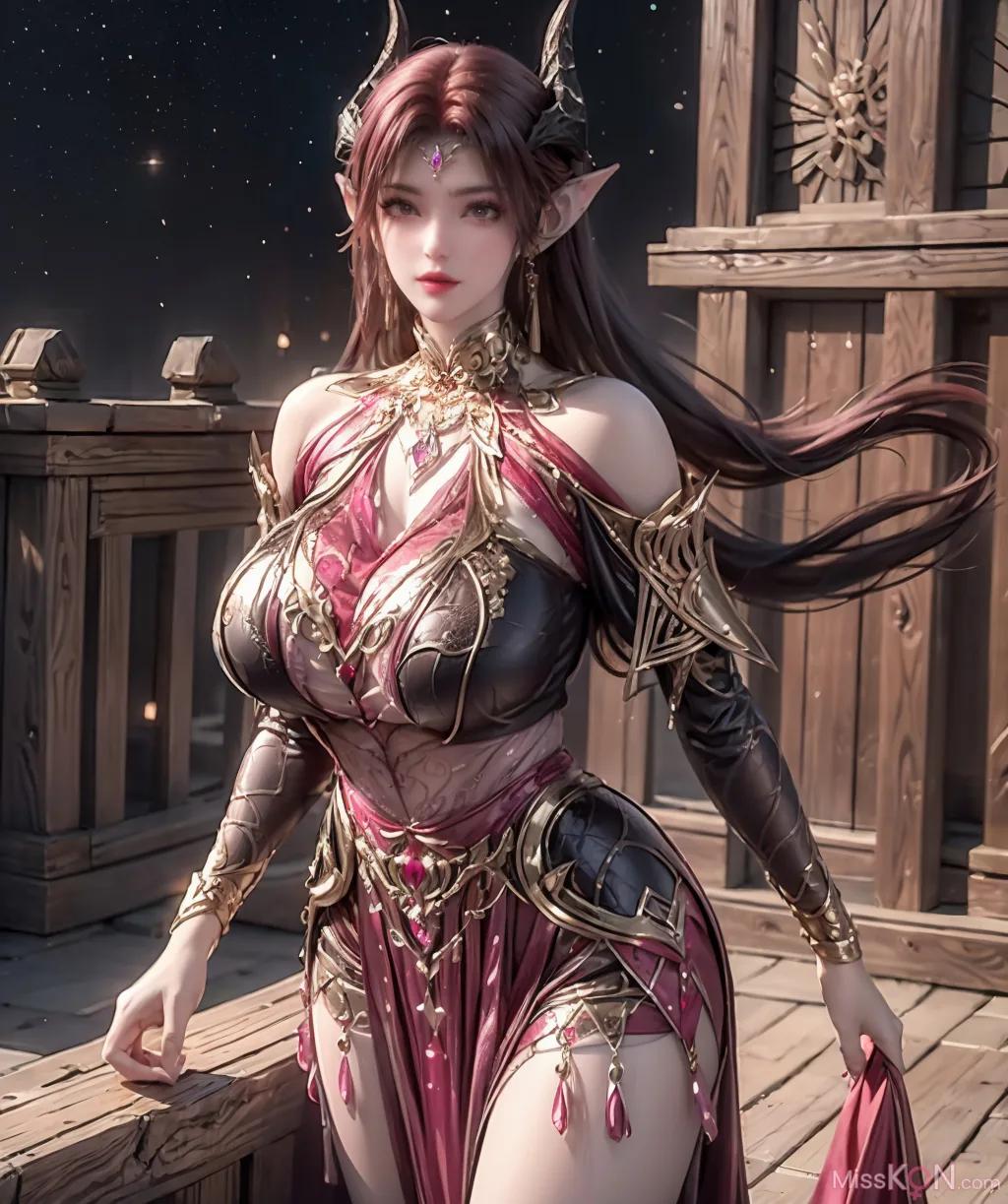 AI Generated Bai Lian Cheng Shen - Yao Ye (68 photos)