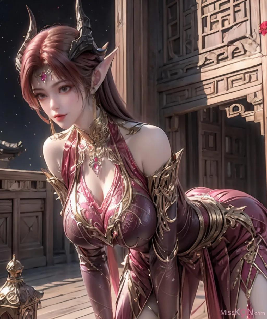 [AI Generated] 百炼成神-妖夜 (68 photos)