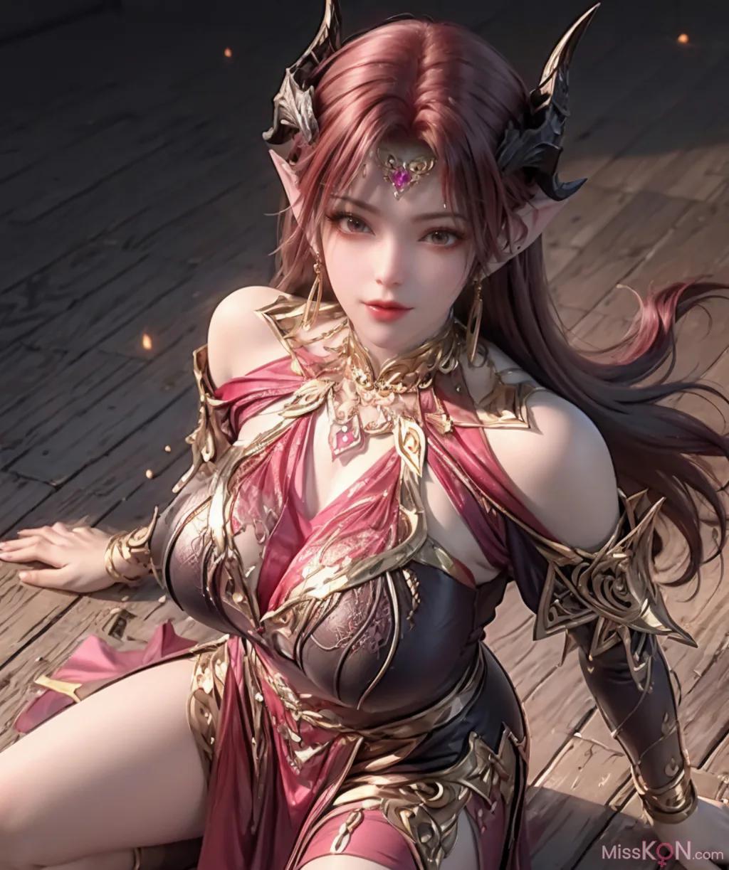 [AI Generated] 百炼成神-妖夜 (68 photos)