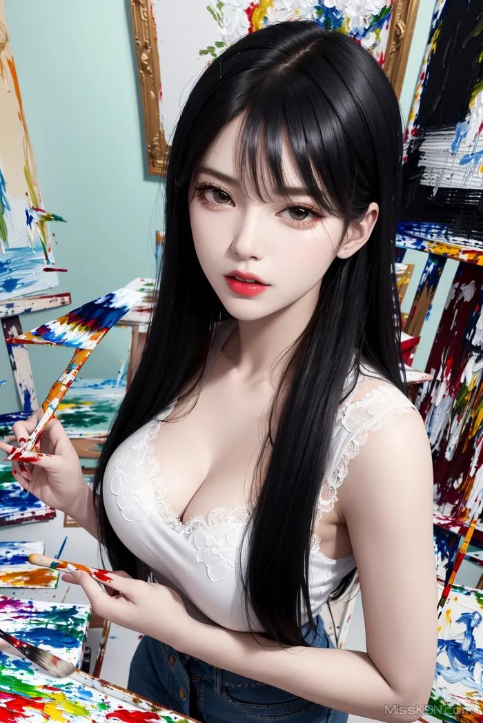 AI Generated] 아름다운: 회화 예술_extra (130장 사진)