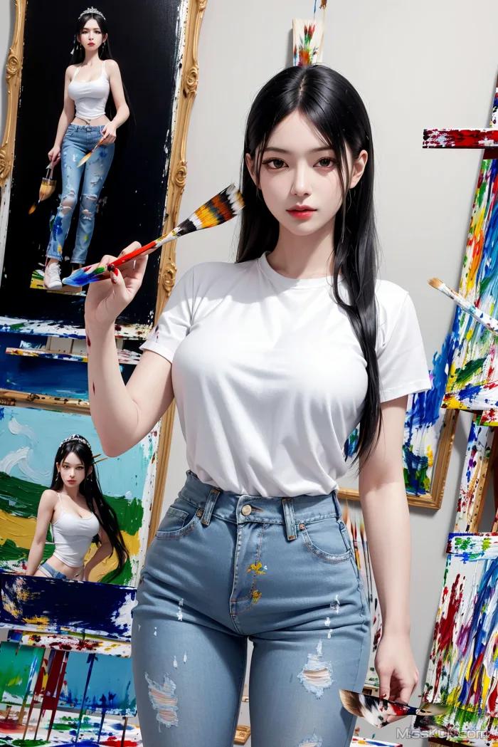AI Generated] 아름다운: 회화 예술_extra (130장 사진)