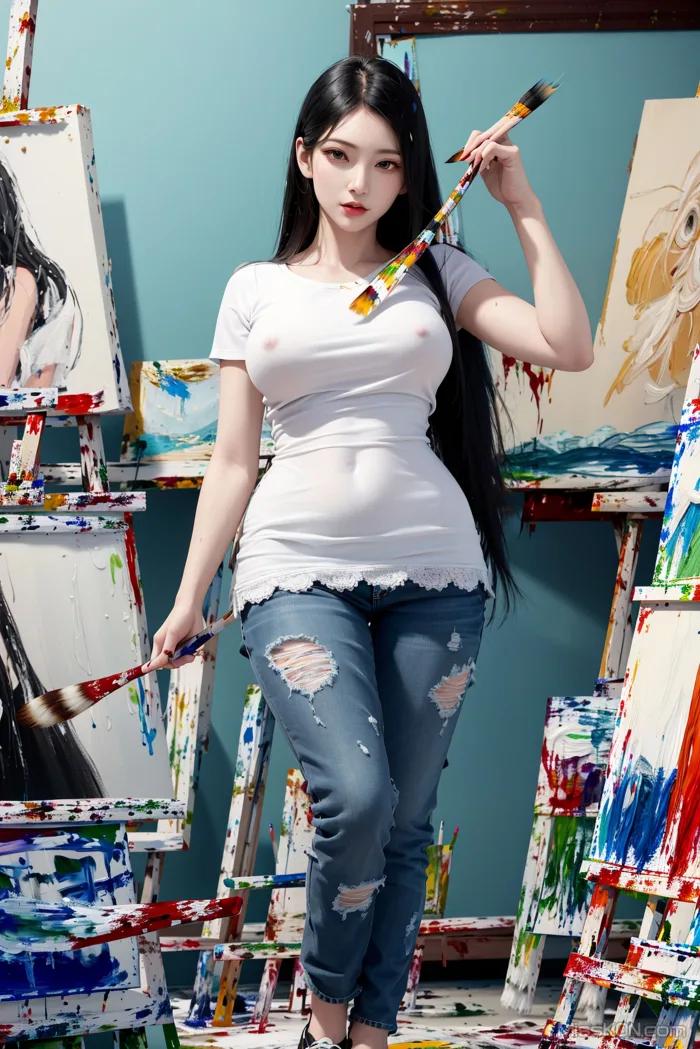 [AI Generated] Beautiful: Painting Art_extra (130 photos)