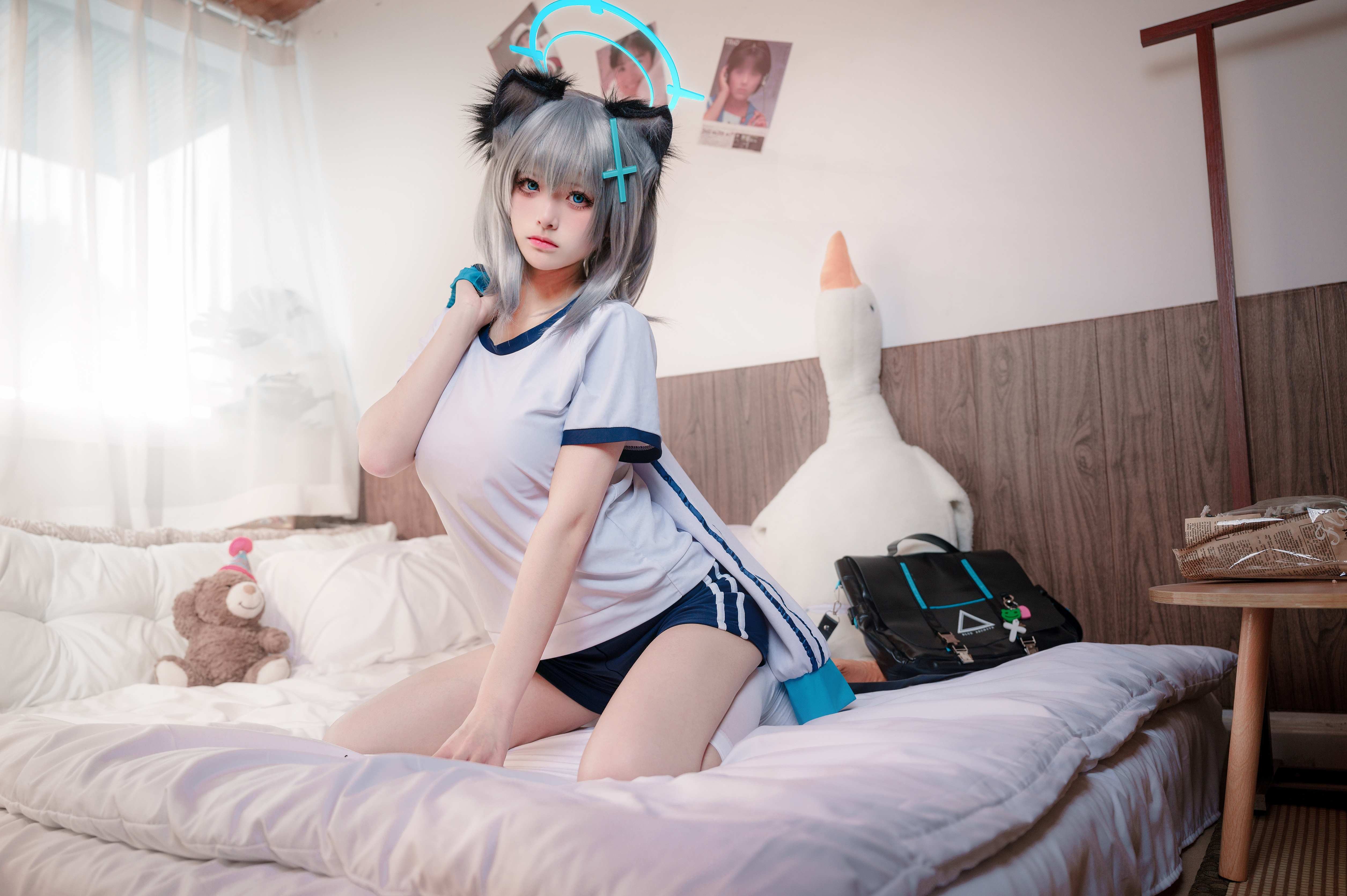 九柒喵 - 體操服白子 17P