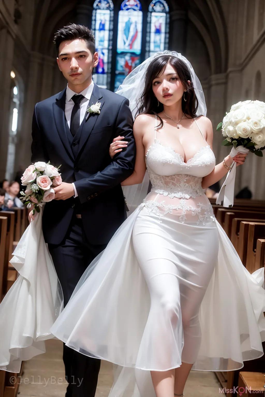 [AI Generated] JellyBelly: Wedding (138 photos)