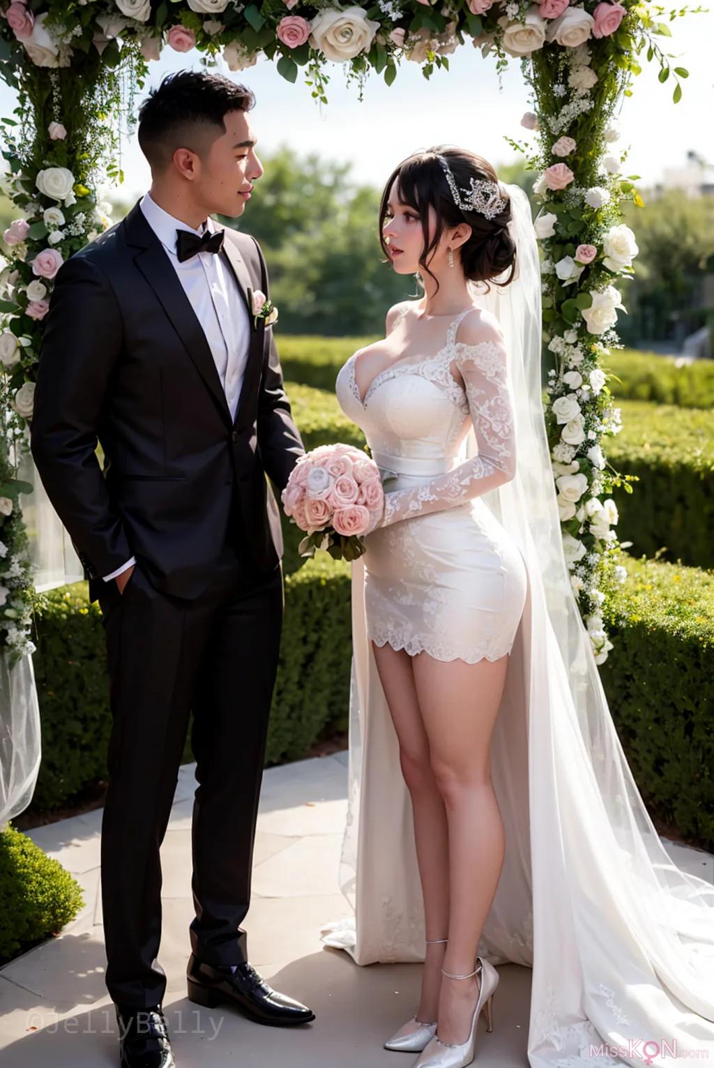 [AI Generated] JellyBelly: Wedding (138 photos)