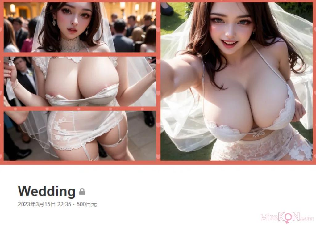 [AI Generated] JellyBelly: Wedding (138 photos)