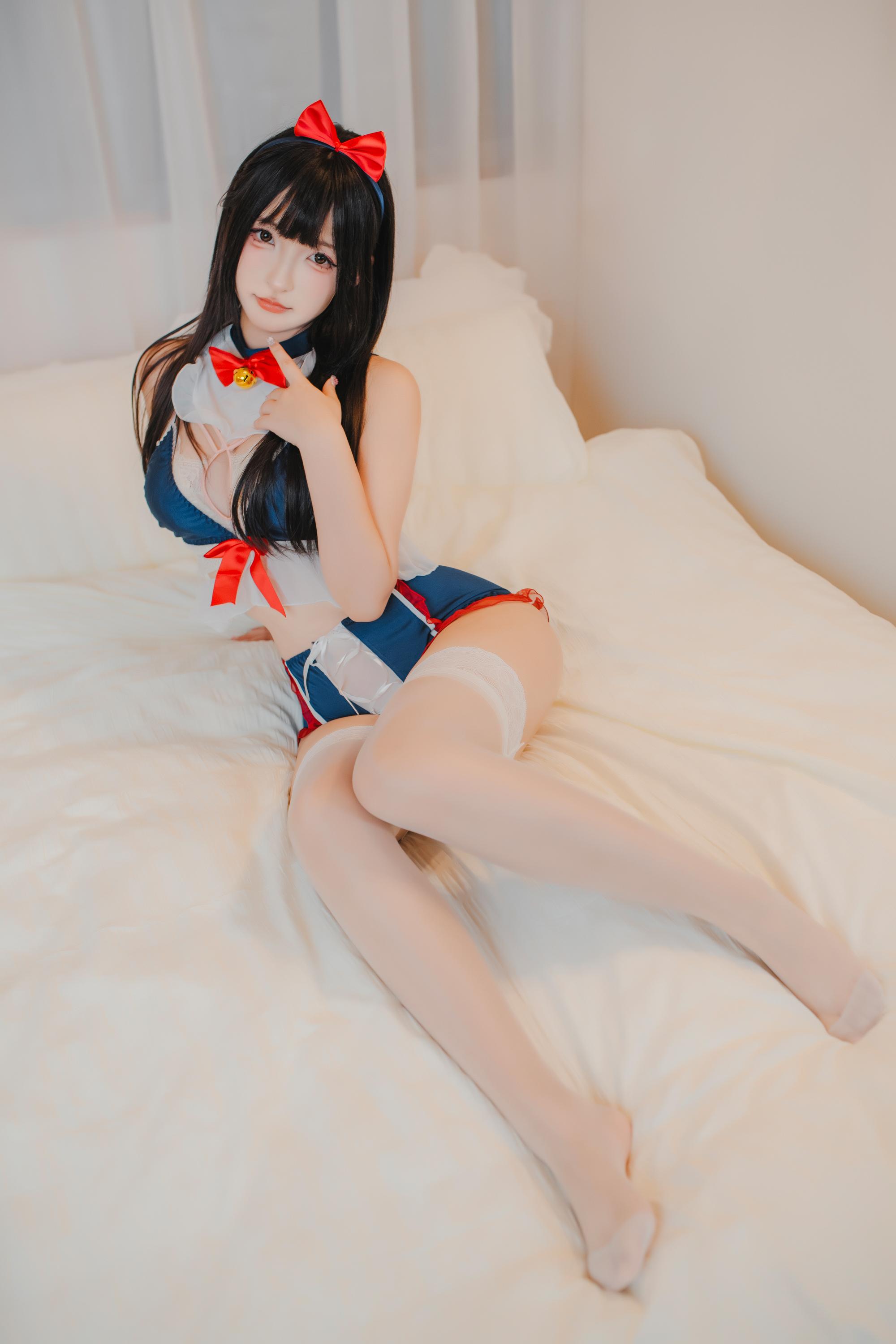 Kagurazaka Mafuyu - White Silk Cat Girl 75P1V