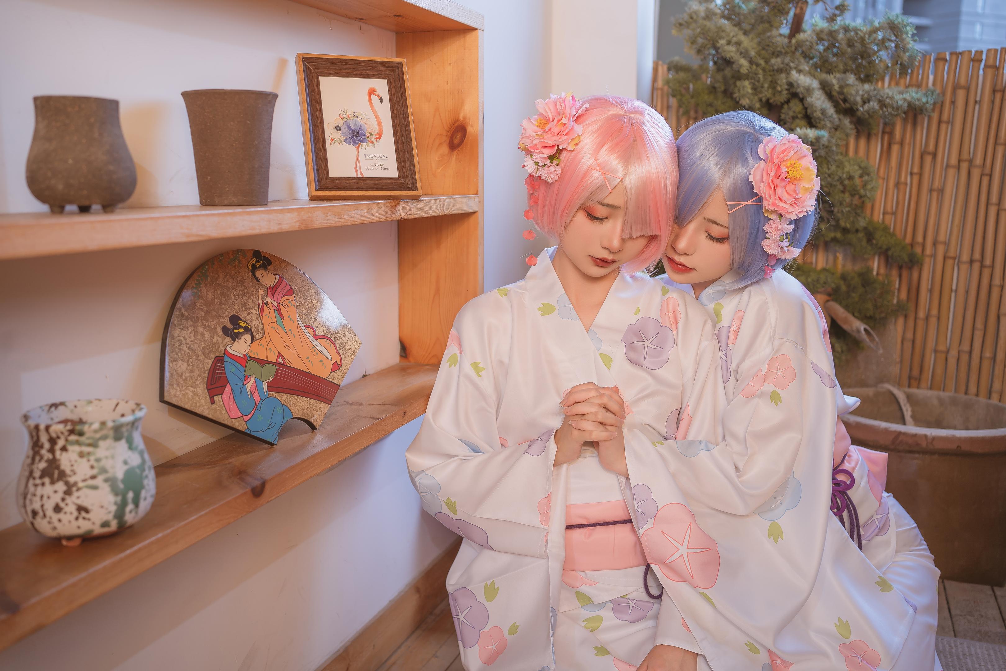 喵小吉金鱼kinngyo Ram&Rem套图 103P2V