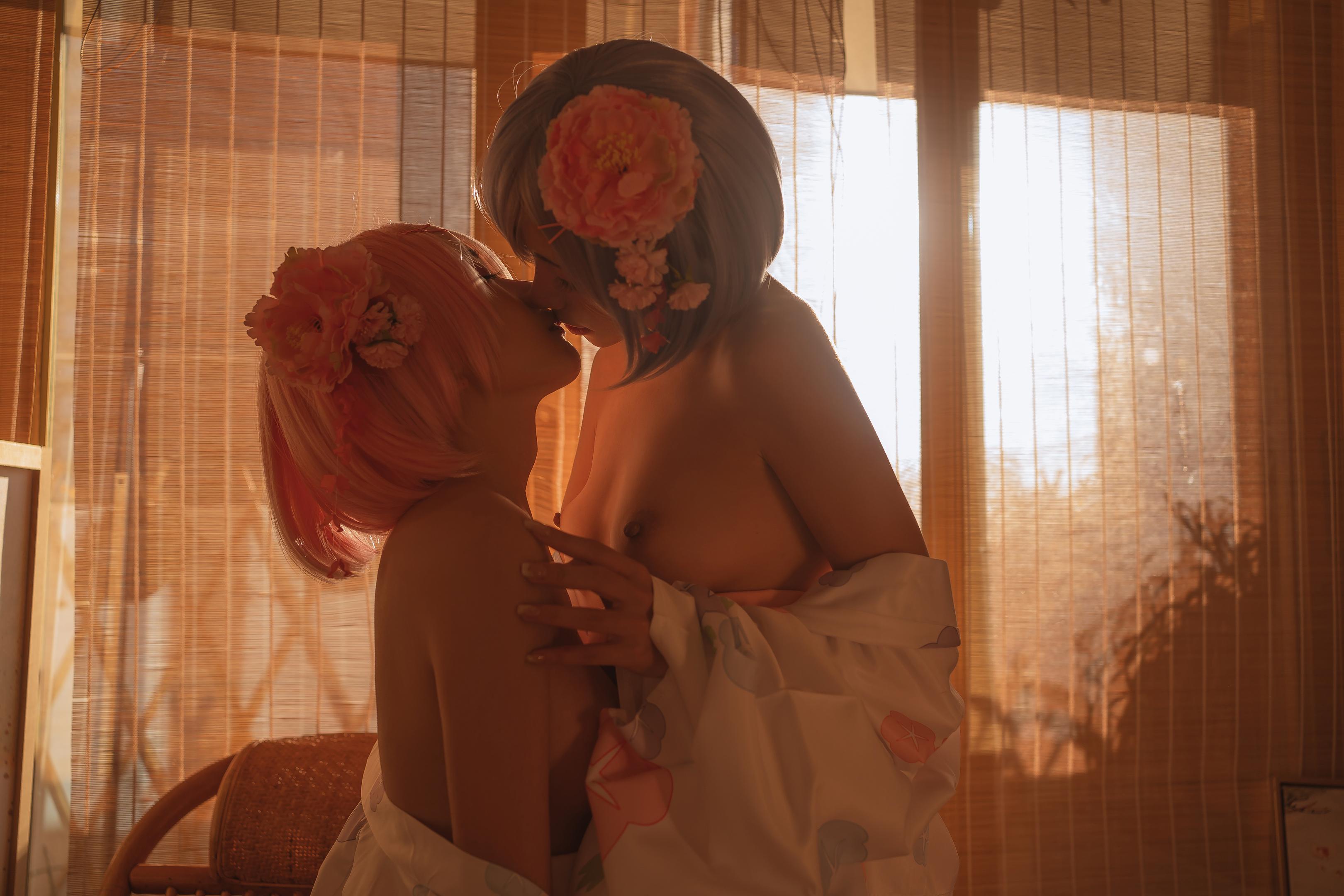 Kinngyo 喵小吉 Ram&Rem Photo Set 103P2V