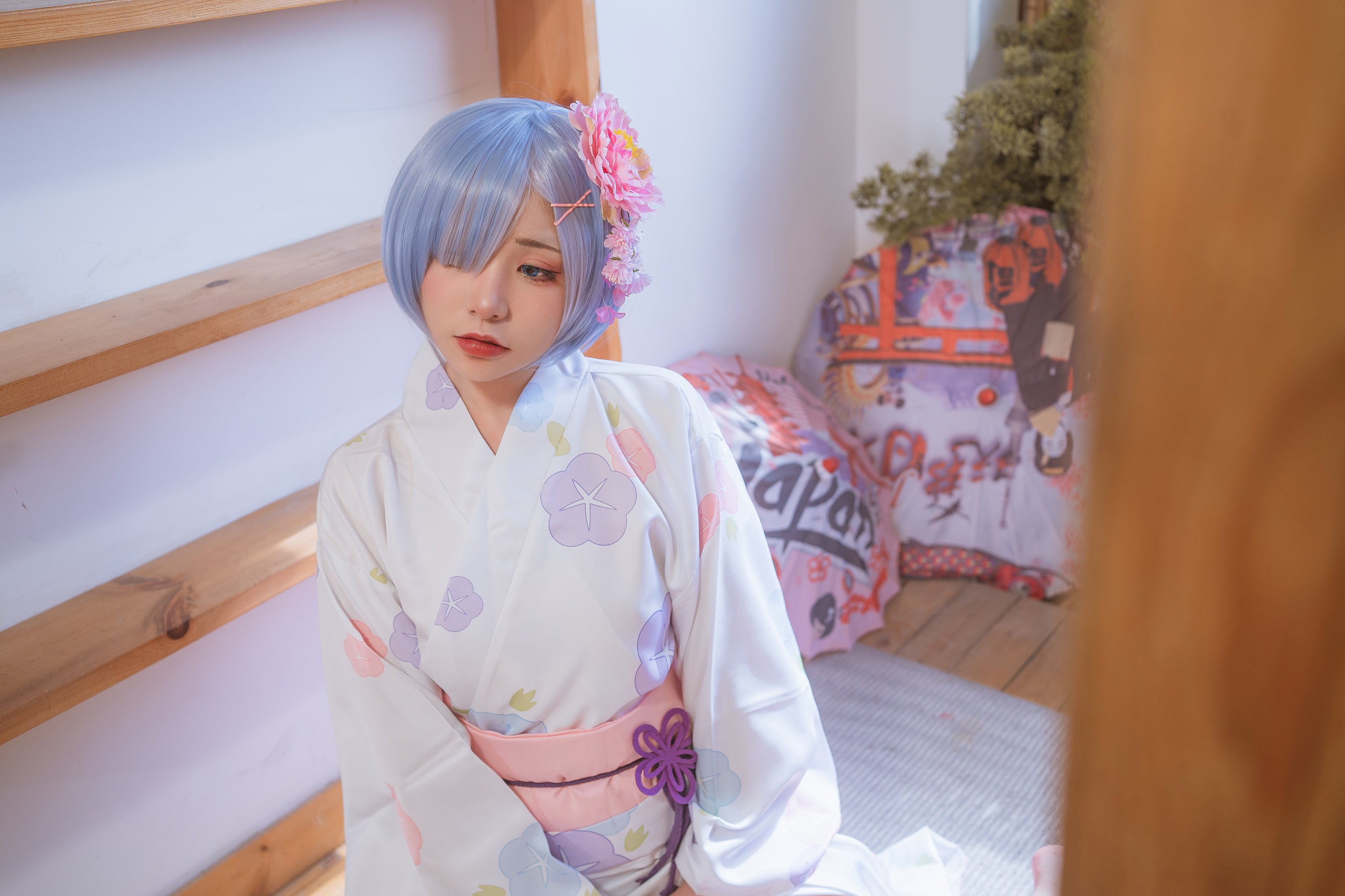 Kinngyo 喵小吉 Ram&Rem Photo Set 103P2V