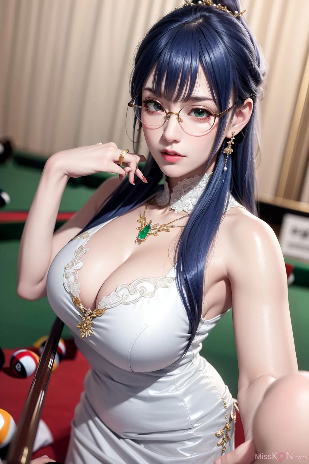 AI Generated] Beautiful – Billiard Girl_extra (98 photos)