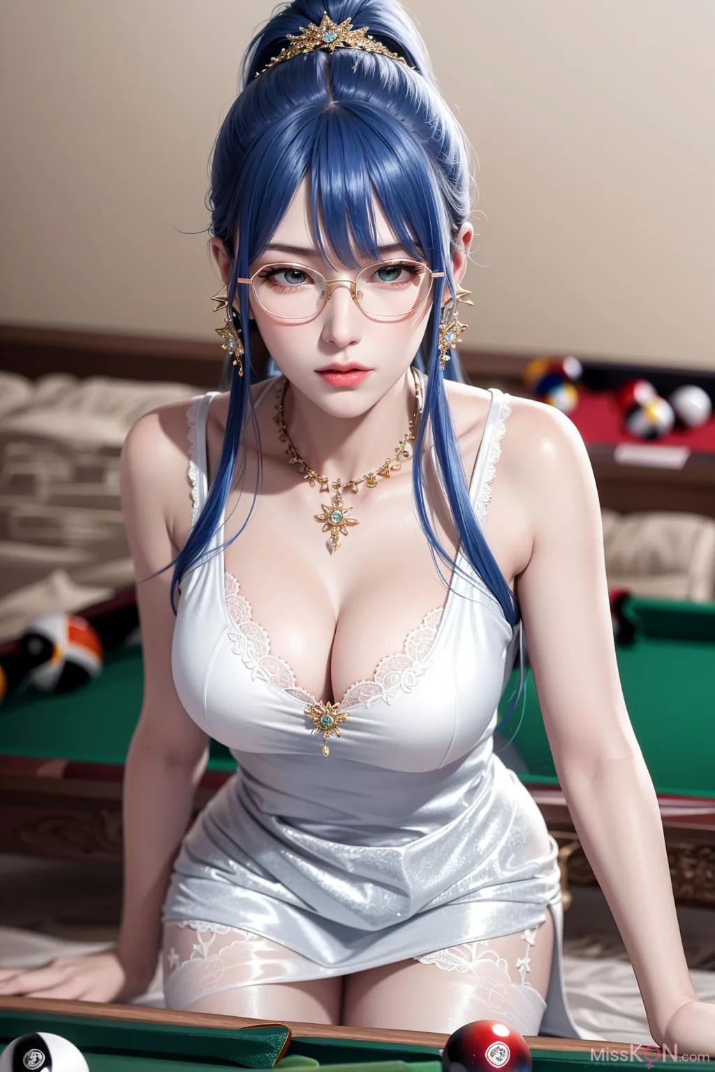 AI Generated] Beautiful – Billiard Girl_extra (98 photos)