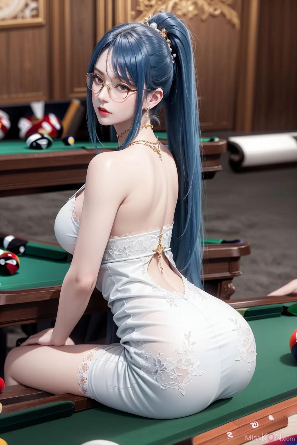 AI生成] 美しい – ビリヤード ガール_エクストラ (98枚の写真)