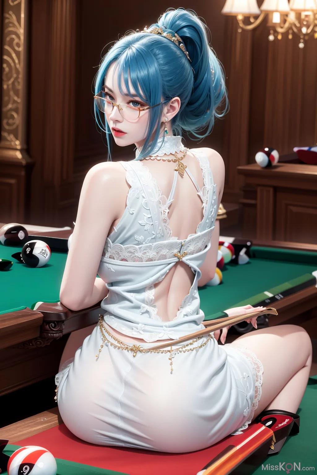 AI生成] 美しい – ビリヤード ガール_エクストラ (98枚の写真)