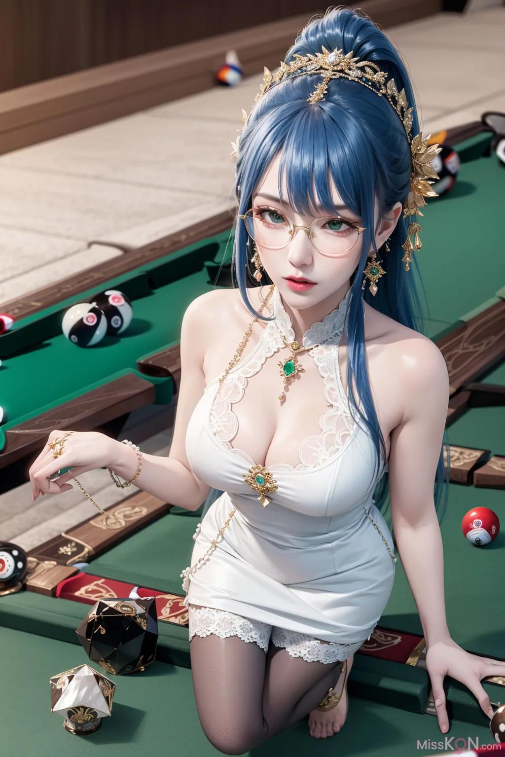 AI生成] 美しい – ビリヤード ガール_エクストラ (98枚の写真)