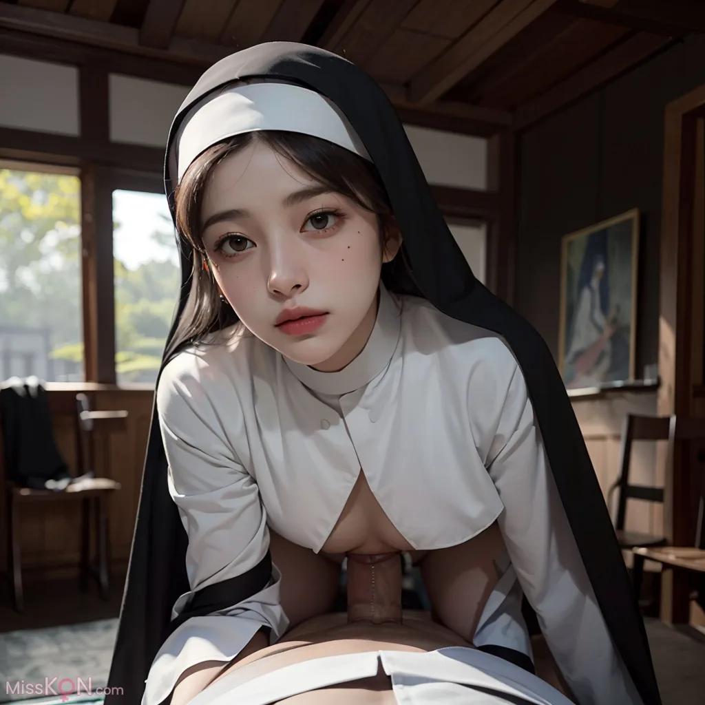 AI Generated] Beautiful: Lust Nun Extra (144 photos)