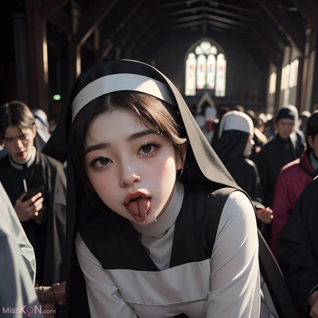 [AI Generated] Beautiful: Lust Nun_extra (144 phoos)