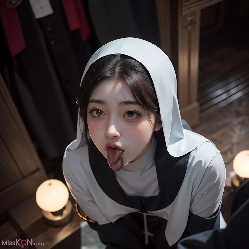 AI Generated] Beautiful: Lust Nun Extra (144 photos)