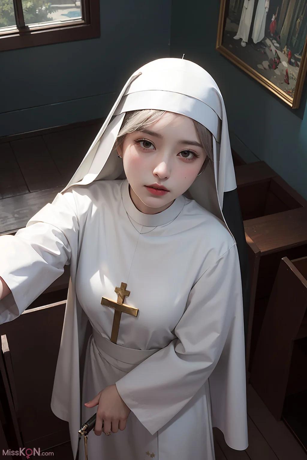 [AI Generated] Beautiful: Lust Nun_extra (144 phoos)