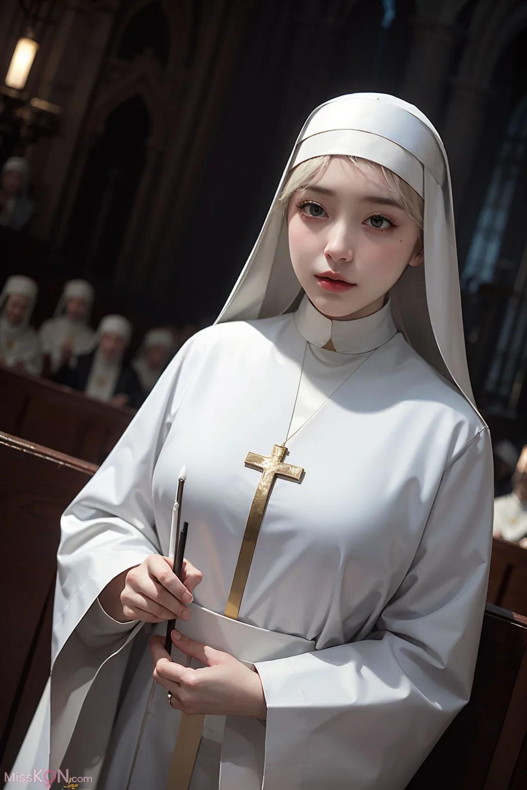 [AI Generated] Beautiful: Lust Nun_extra (144 phoos)