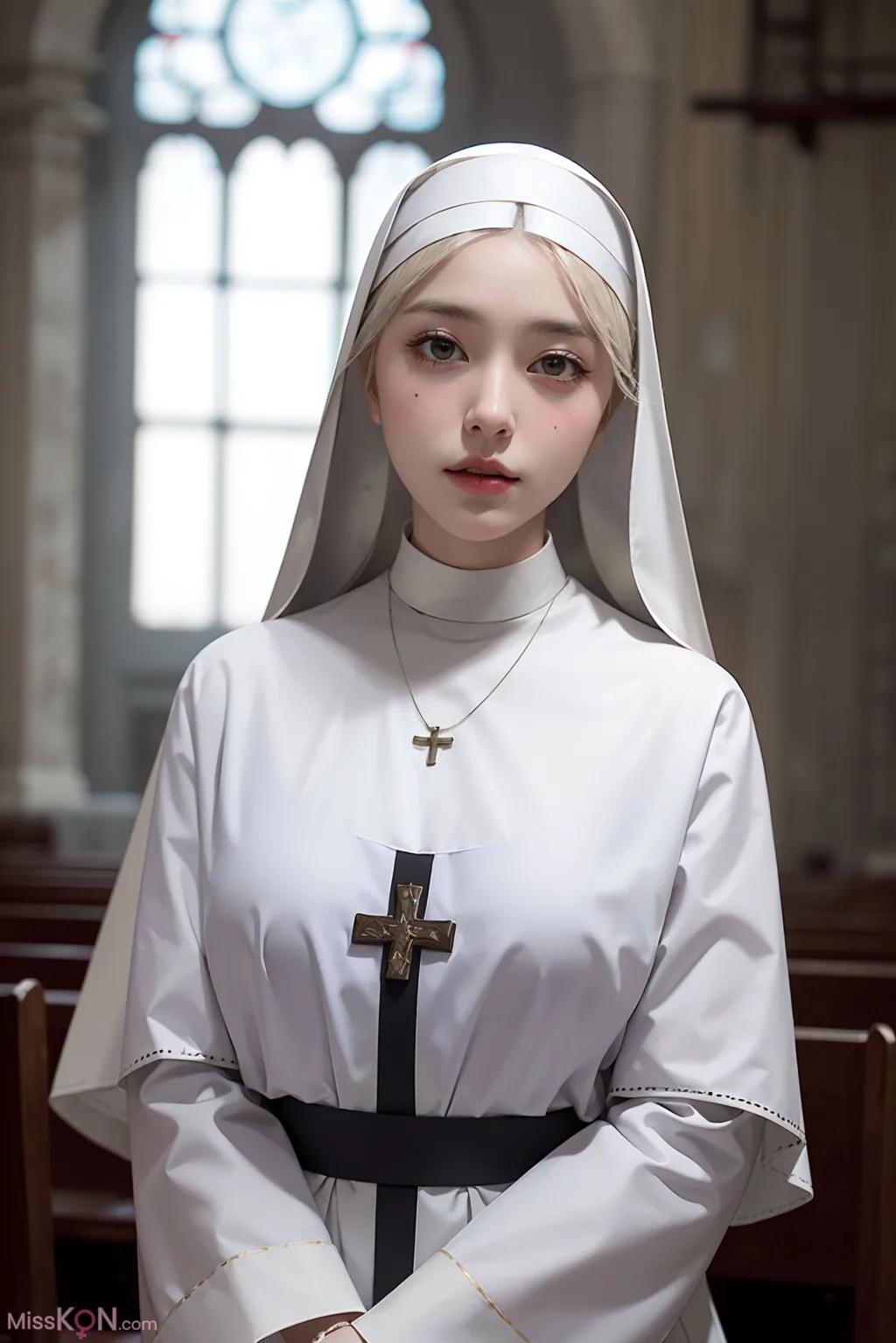 [AI Generated] Beautiful: Lust Nun_extra (144 phoos)