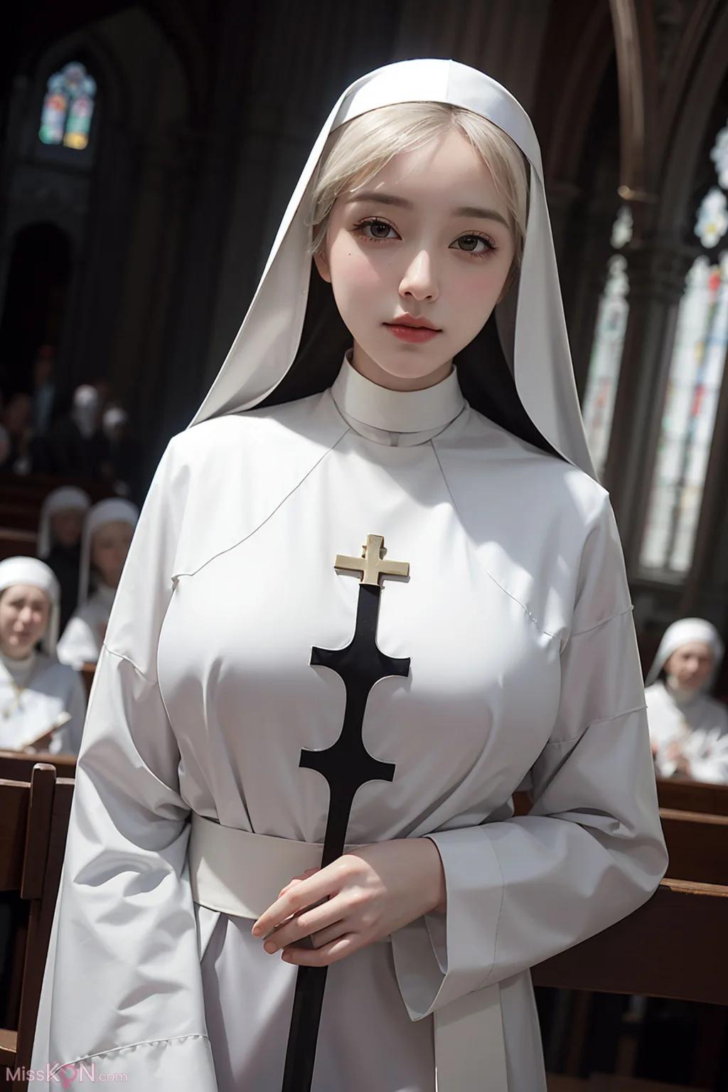 [AI Generated] Beautiful: Lust Nun_extra (144 phoos)